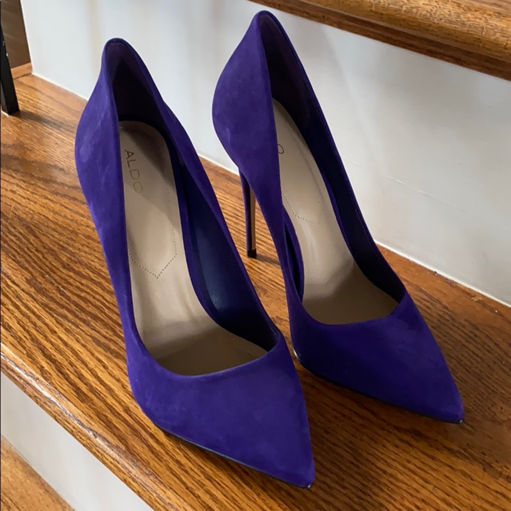 Aldo Indigo blue pumps